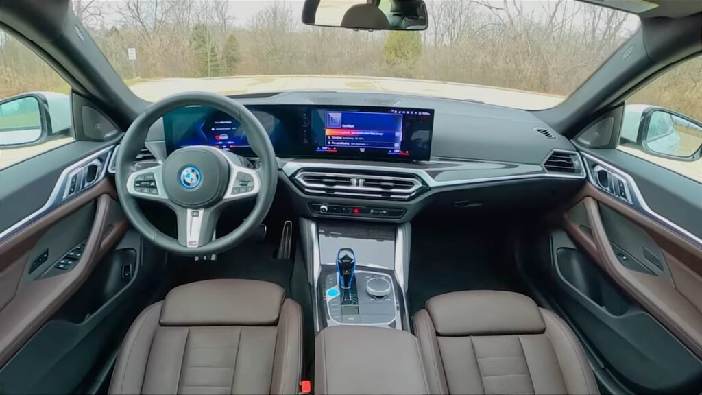 2023 BMW I4 interior