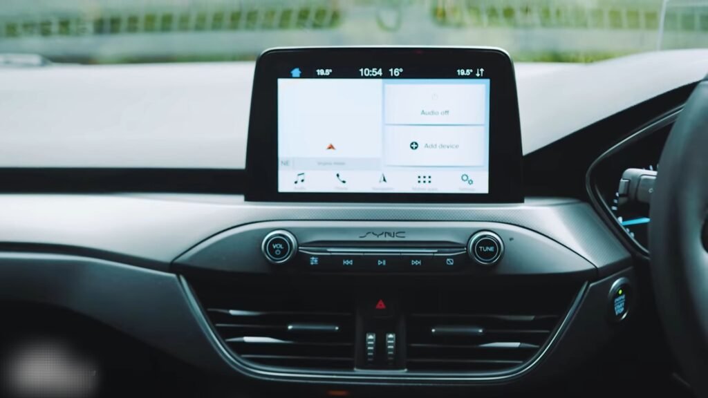 2019 Ford Focus touch screen