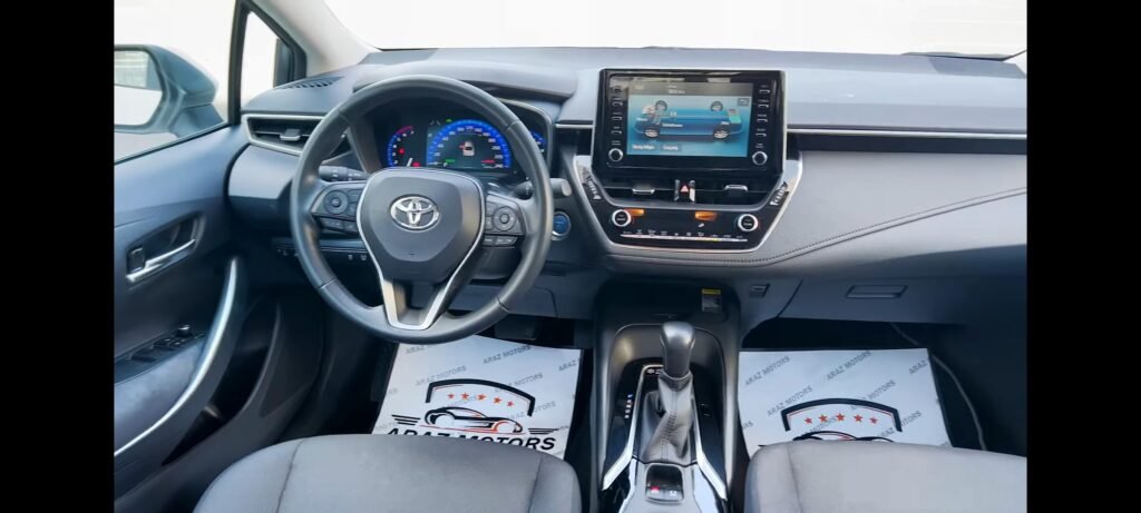 2022 Toyota Corolla interior