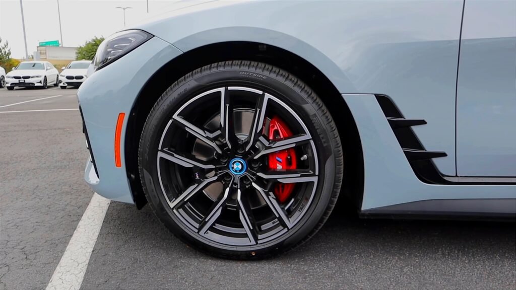 2023 BMW I4 brake system