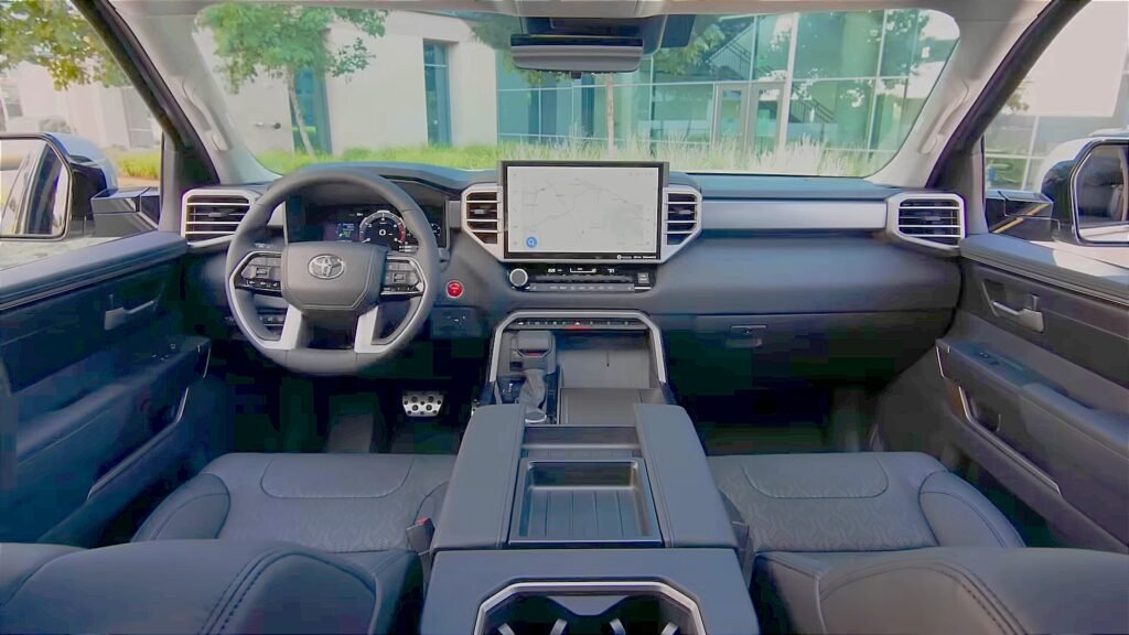  2024 Toyota Sequoia interior 